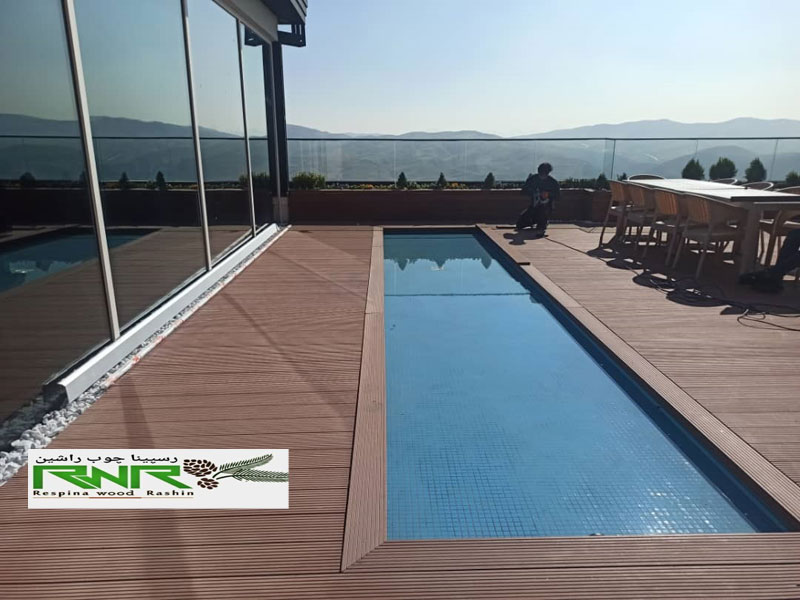 چوب پلاست استخر